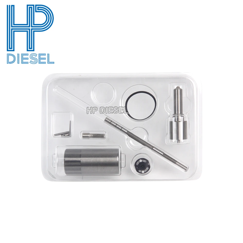 4pcs,Injector Repair Kit For Fuel Injector 095000-624#, 16600-VM00D, With Nozzle DLLA148P932, Nozzle Nut, Filter, Command Piston