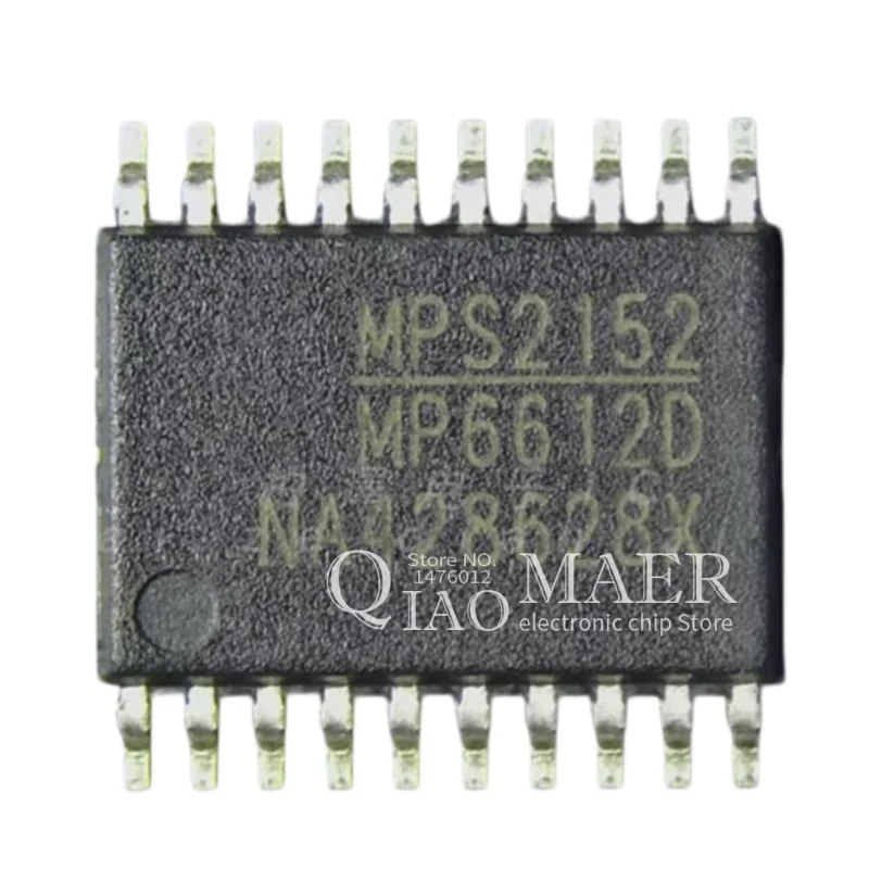 5PCS/LOT MP6612DGF-Z TSSOP-20 screen-printed MP6612D brush DC driver Chip 40V/5A MP6612