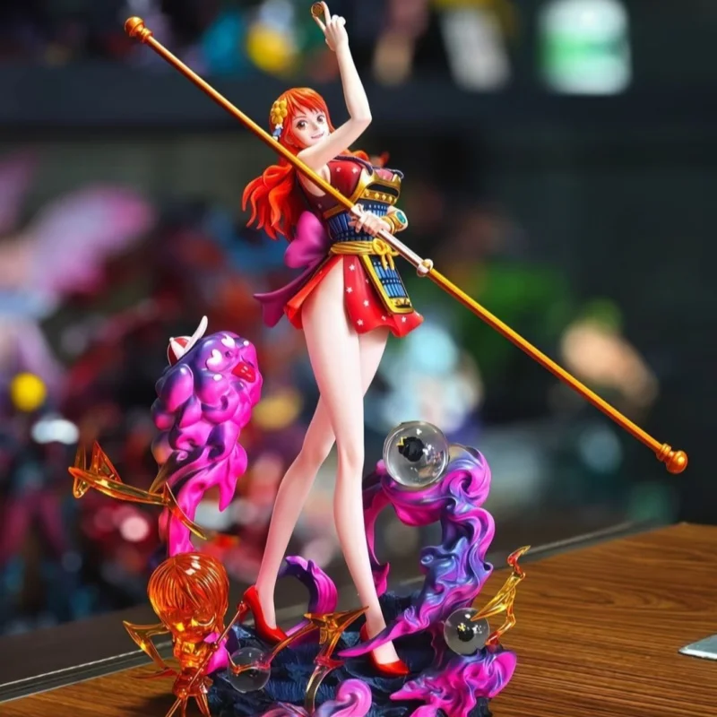 

30cm/11.81in Anime ONE PIECE Figure Nami Action Figures Pvc Statue Desktop Ornamen Gifts Collection Model Toys