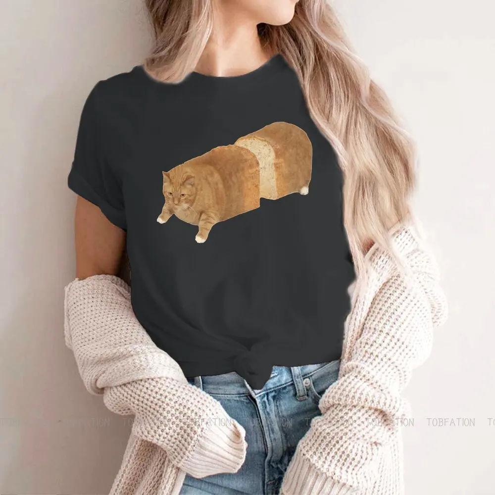 Loaf Women's T Shirt Cat Arts Retro Ladies Tees Kawaii Cotton Tops Graphic Tshirt Oversized 4XL Hipster