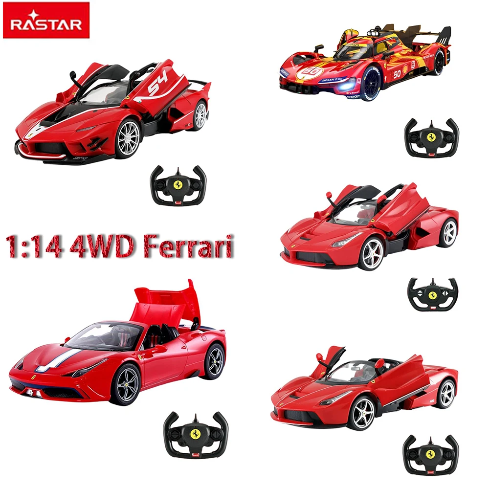 

RASTAR RC Car | 1/14 Scale Ferrari LaFerrari Radio Remote Control R/C Toy Car Model Vehicle for Boys Kids