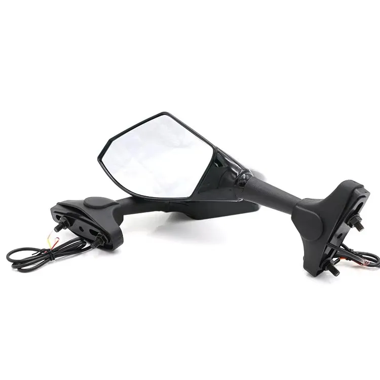 Motorcycle Rearview For Kawasaki ZX10R 2004 2018 2005 2006 2007 2008 2009 2010 2011 2012 2013 Mirror with Integrated Turn Signal