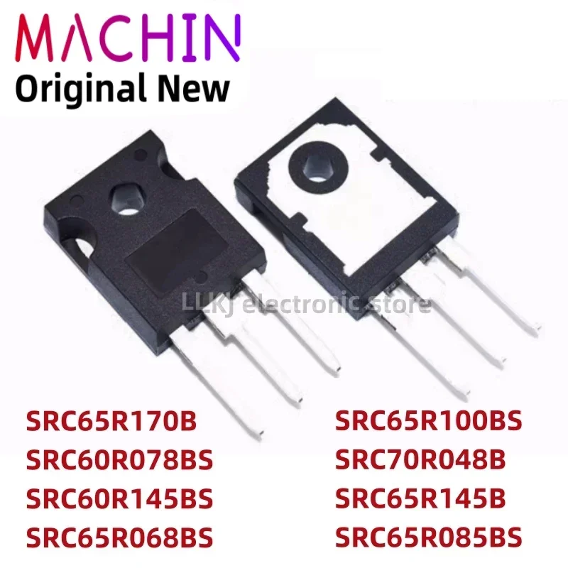 1pcs SRC65R170B SRC60R078BS SRC60R145BS SRC65R068BS SRC65R100BS SRC70R048B SRC65R145B SRC65R085BS TO247 MOS FET TO-247.