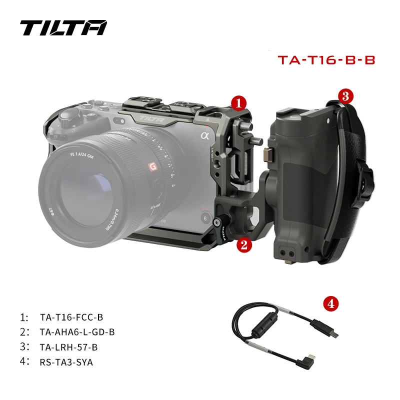 TILTA TA-T13-C Full Điện Ảnh Khung Máy Ảnh FX3 Pro Bộ/FX3 Cơ Bản Bộ Cho Sony FX3 / FX30 Vỏ Giáp Bảo Vệ nhẹ