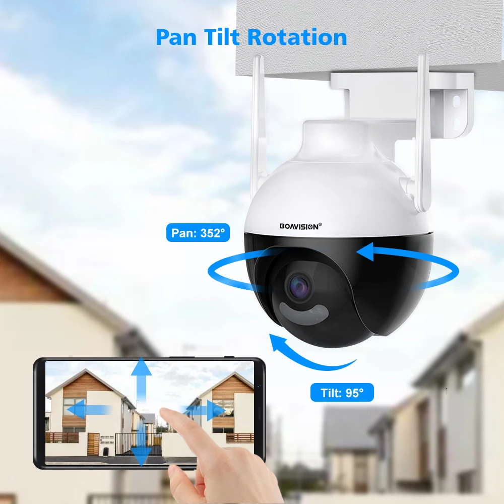 8CH Mini Wifi NVR HD 8MP 4MP PTZ WIFI IP Home Security Camera System Video H.265 CCTV Waterproof Wireless Surveillance Kit