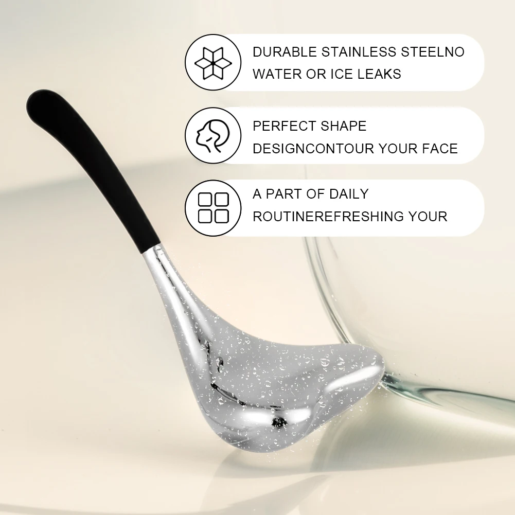 الجليد بكرة الوجه غوا شا كريو العصي جهاز العناية بالوجه الجمال رفع الكنتوري أدوات قابلة لإعادة الاستخدام كرات آيس غلوب مدلك الوجه