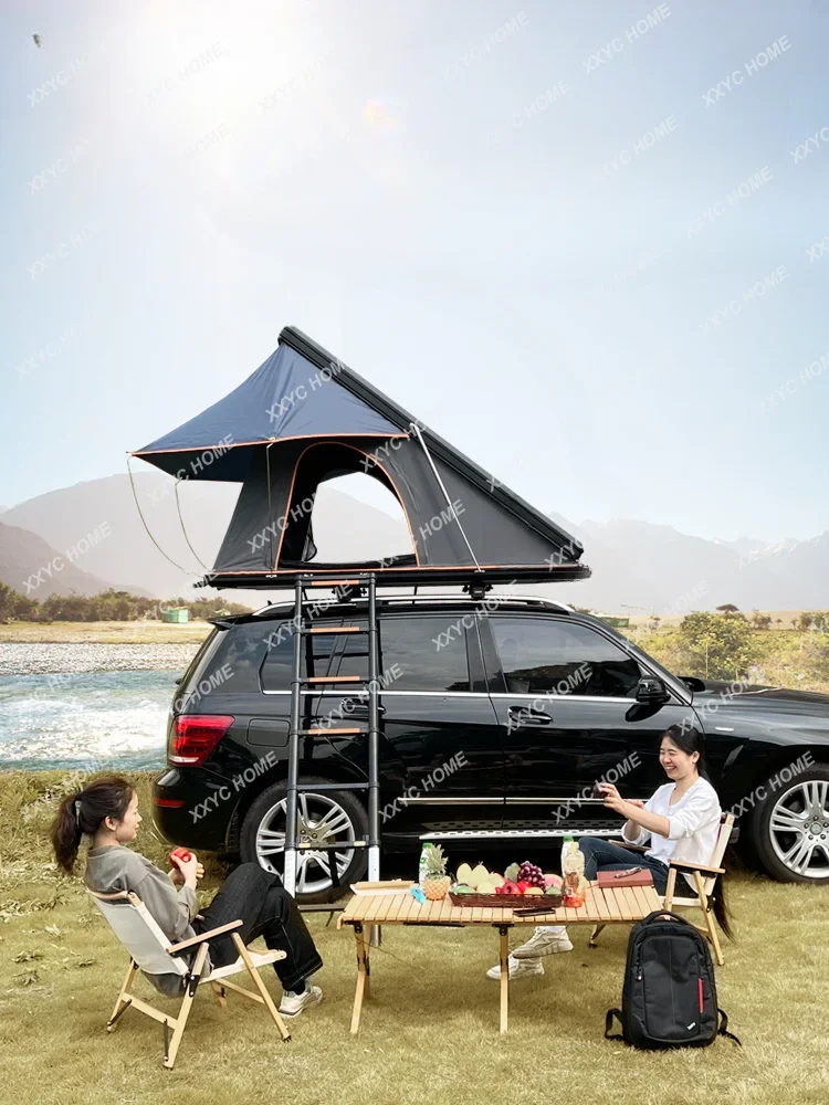 

Roof Tent Aluminum Alloy Hard Top Shell Hydraulic Automatic Car Outdoor Self-Driving Travel Car Tent