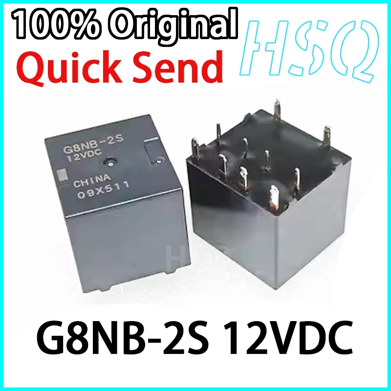 

1PCS G8NB-2S 12VDC 10 Pin Car Central Locking CS9 Handbrake Module Relay Is Brand New