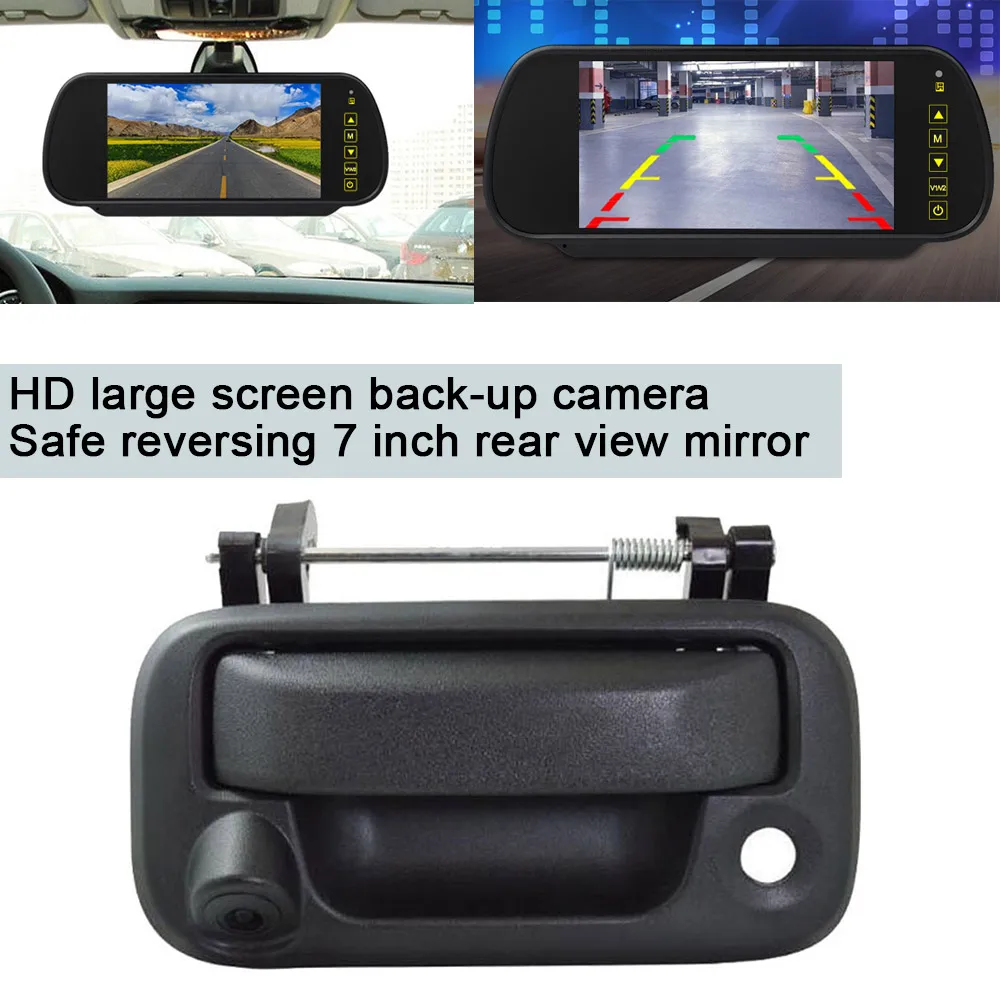 pickup Trunk Handle Car reversing Camera+7