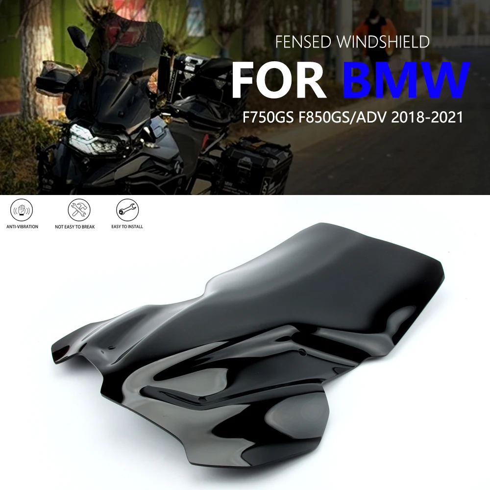 F 750 GS  F 850 GS  Windscreen Windshield For BMW F 850 GS ADV F7 50 GS Wind Shield Screen Protector Fixing Bracke 2018 - 2021