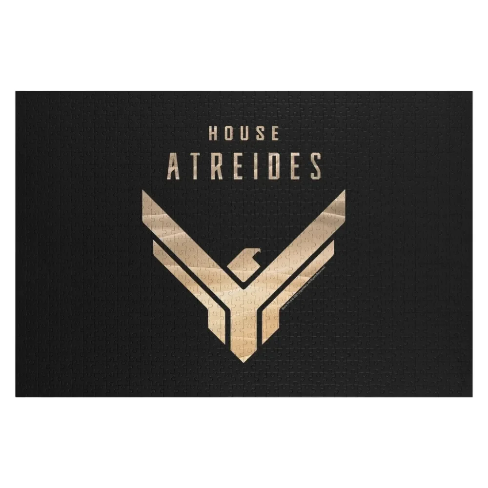 

House Atreides, Atreides Logo Jigsaw Puzzle Custom Gift Name Wooden Toy Toddler Toys Personalized Child Gift Puzzle