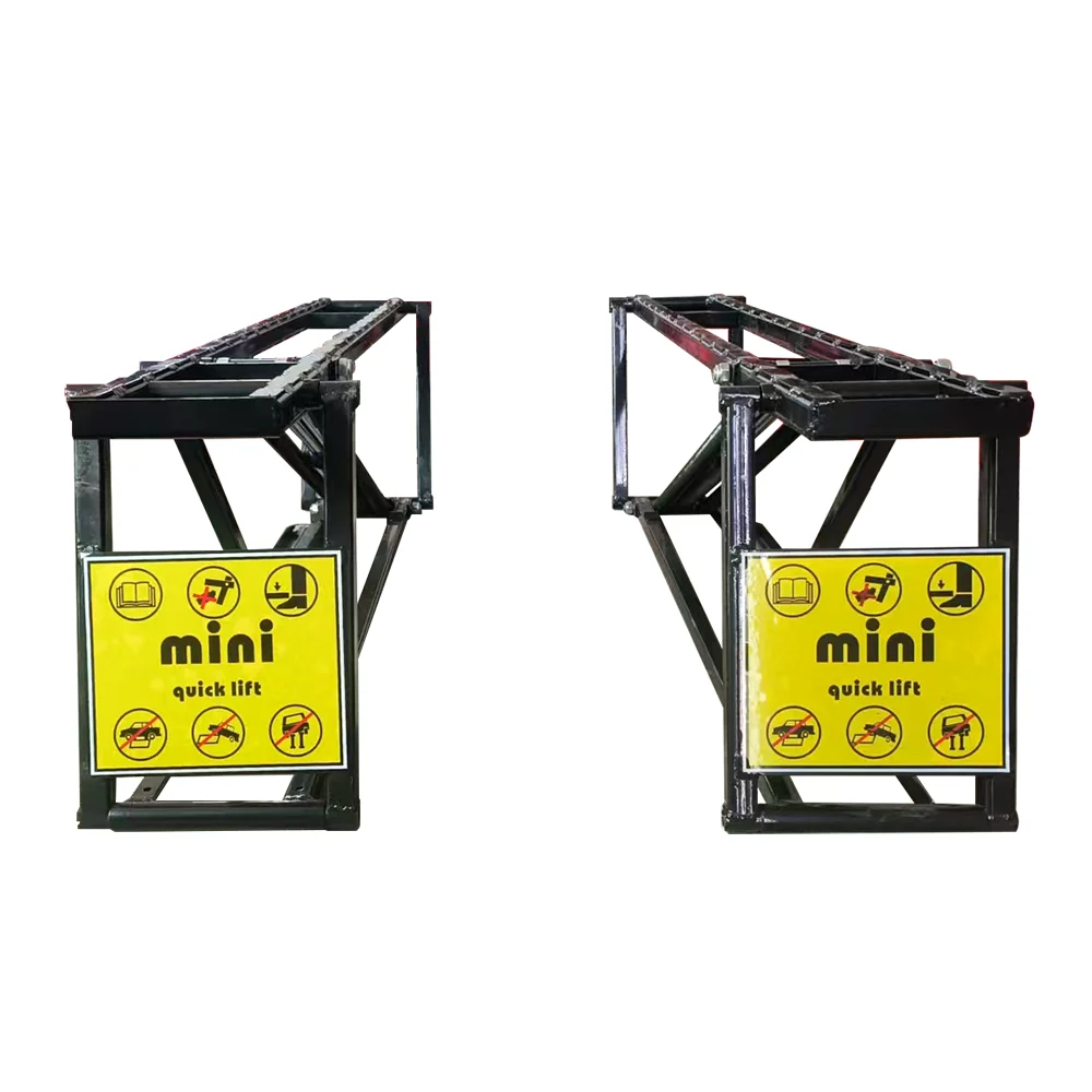 

Hot Sale 2.8t Mini Scissor Car Lift Quick Jack Auto Mobile Lifts For Home Garage Home Use Mini Scissor Lift