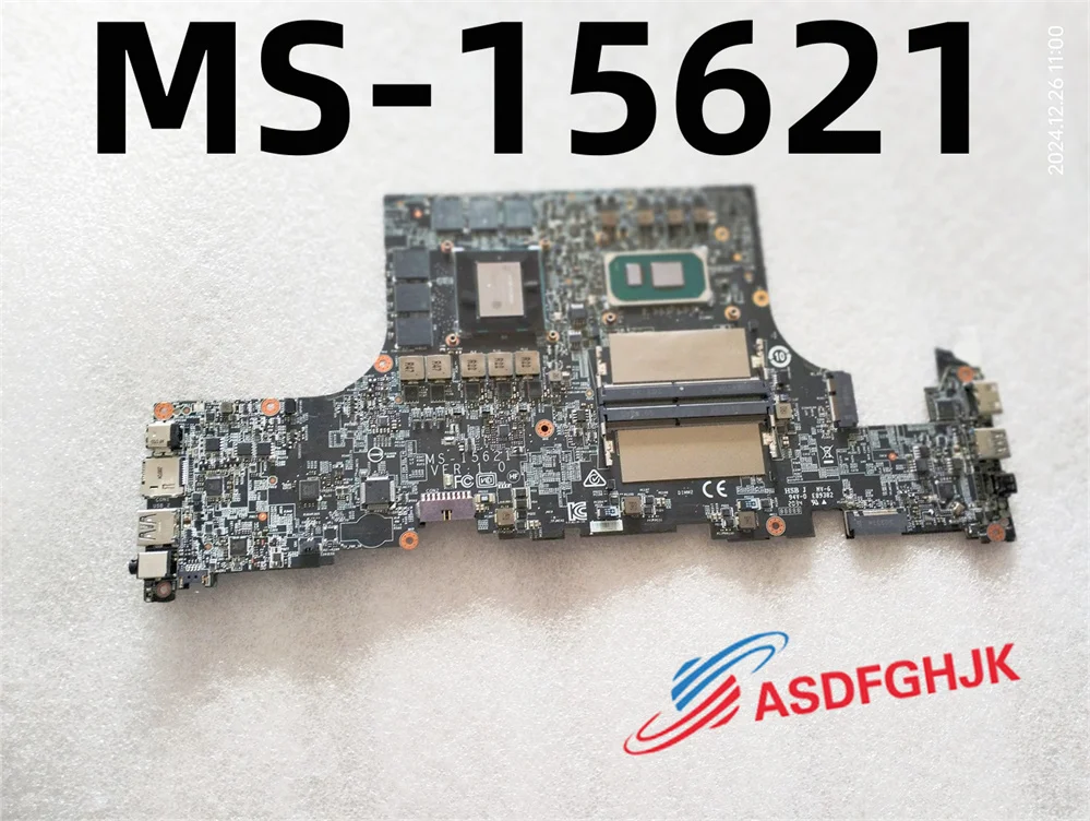 MS-15621 FOR MSI Stealth 15M LAPTOP MOTHERBOARD WITH I7-1185G7 Geforce RTX2060 TEST OK