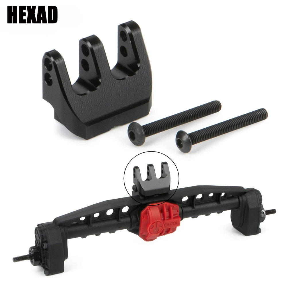 Aluminum AR45 Portal Axle Rear Upper Link Riser Mount for 1/10 RC Crawler Axial SCX10 III Further Anti Squat Adjustment Part