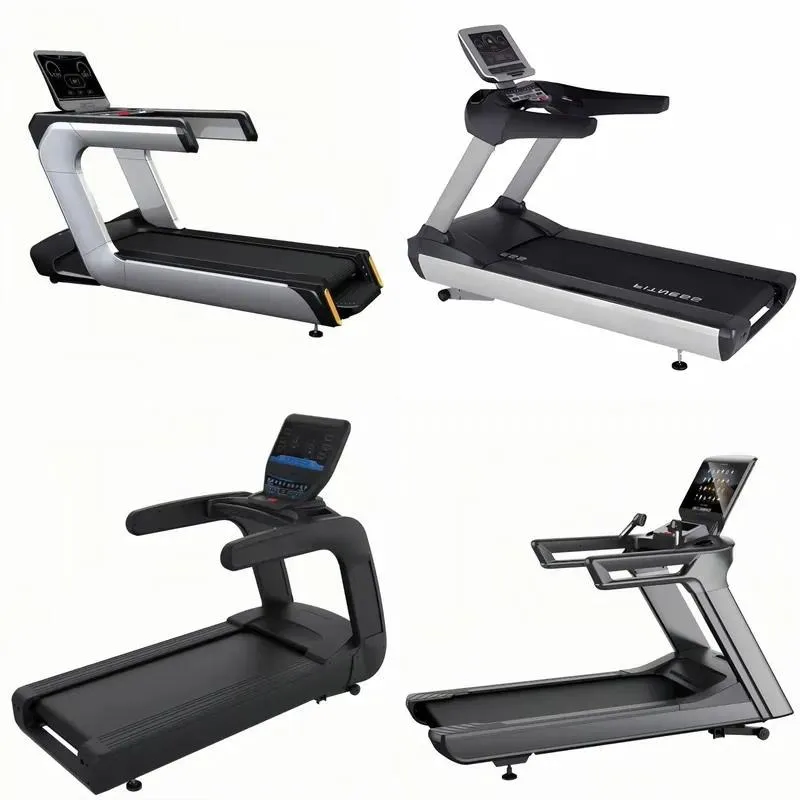 2024 Electric Folding Treadmill for Home and Commercial Gym Fitness Equipment with Screen