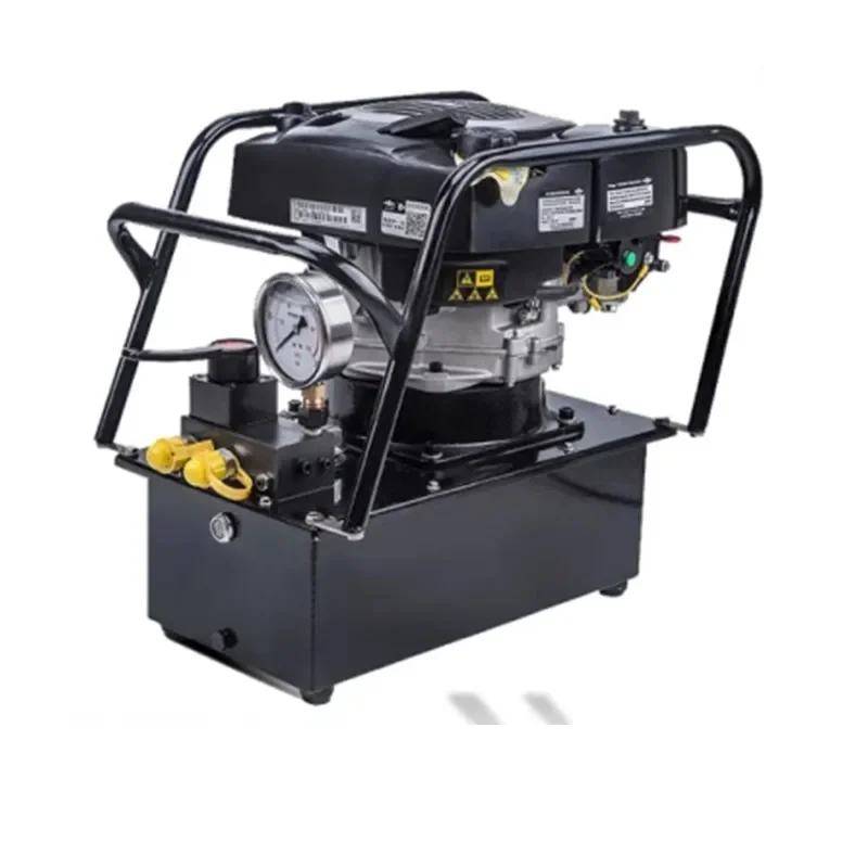 Ultra-high Pressure Electric Pump Hydraulic Press Gasoline Engine Hydraulic Pump Double Acting Gasoline Engine