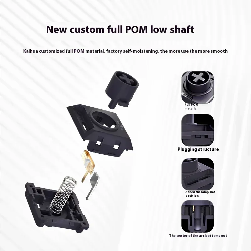 Lofree Flow Low Profile Mechanical Keyboard Dual Mode Wireless Bluetooth RGB Gasket Portable for Gamer Laptop PS4 IPhone IPad