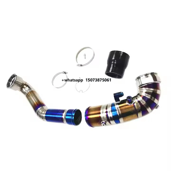

For B58 G22 G23 G26 M340i M440i Titanium Turbo Charge Pipe New Condition Engine Intake Manifold