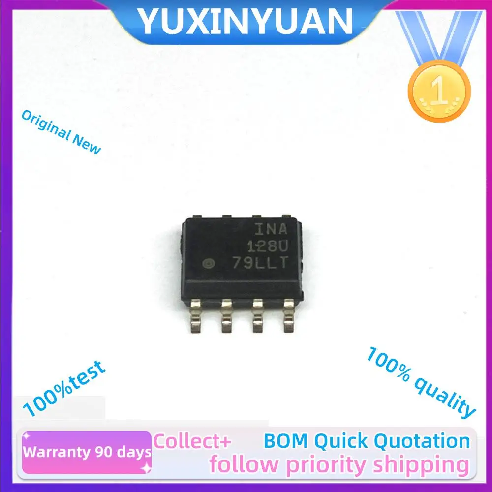 2PCS 100%New Original  INA125UA  SOP16  INA129UA/U INA128U  INA126UA  INA121UA  SOP8  IC in Stock100%Test 