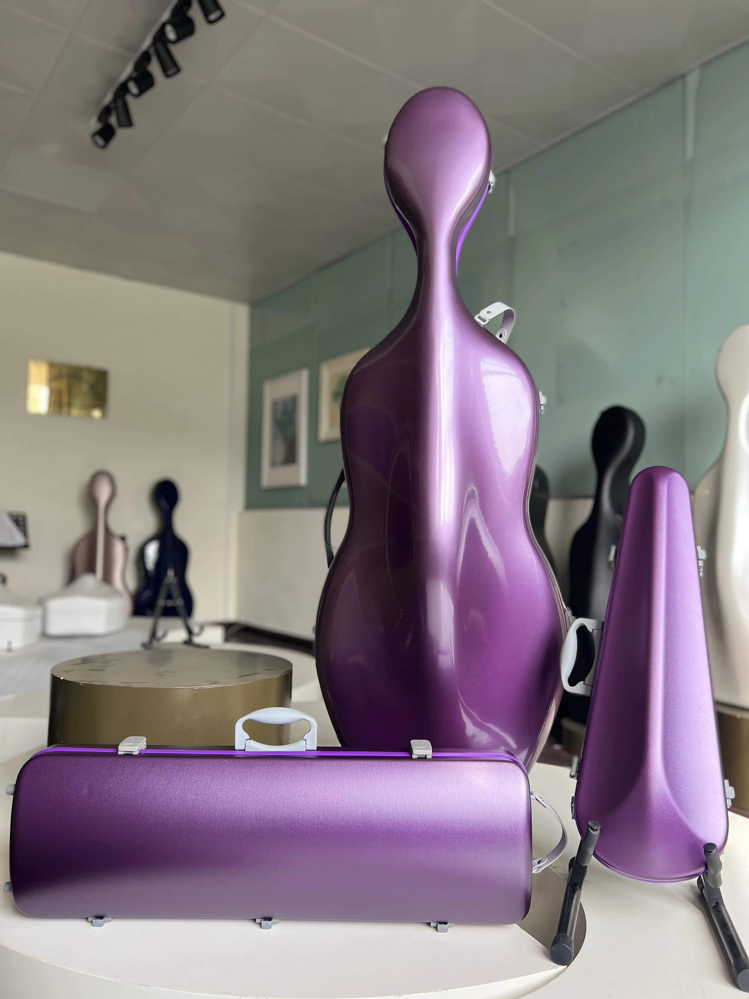 

Hot Sale Ultra Light Cello Case 3KG Anti-Pressure Waterproof Alloy Portable Ultra Light Case