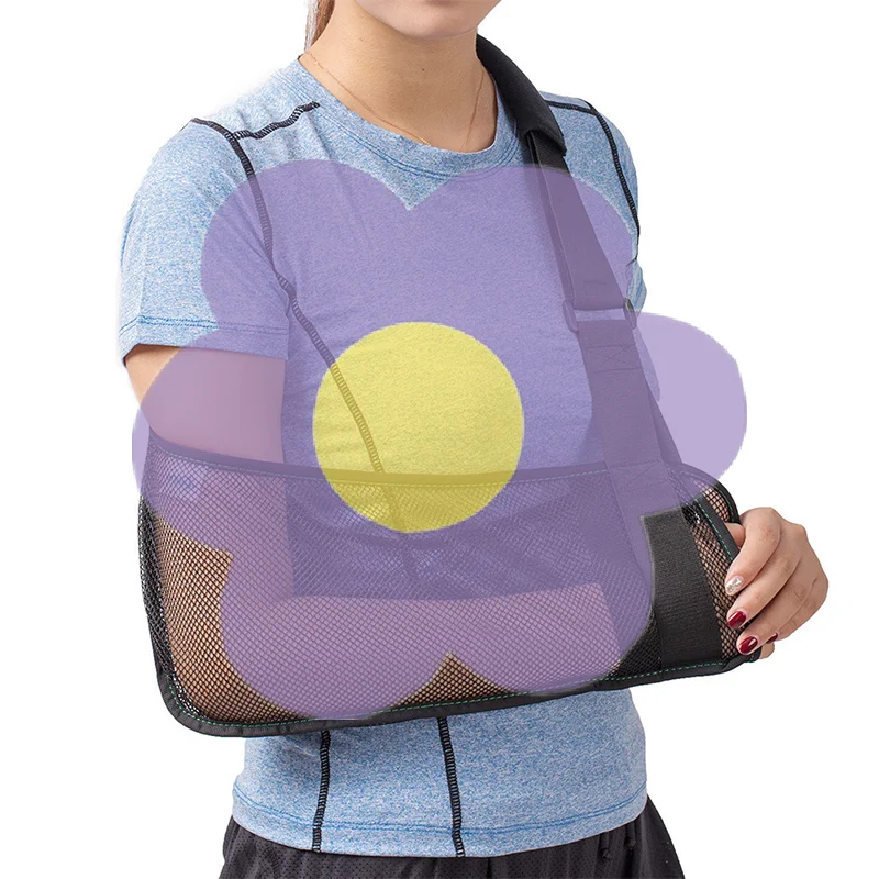 

Adjustable Breathable Arm Sling Universal Support Shoulder Strap Brace Immobilizer Wrist Elbow Forearm Support Brace Straps