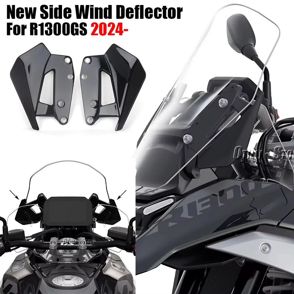 New Motorcycle  Front Left Right Windshield Windscreen Side Panel KitFor BMW R1300GS R1300 GS r1300gs R 1300 GS 2024