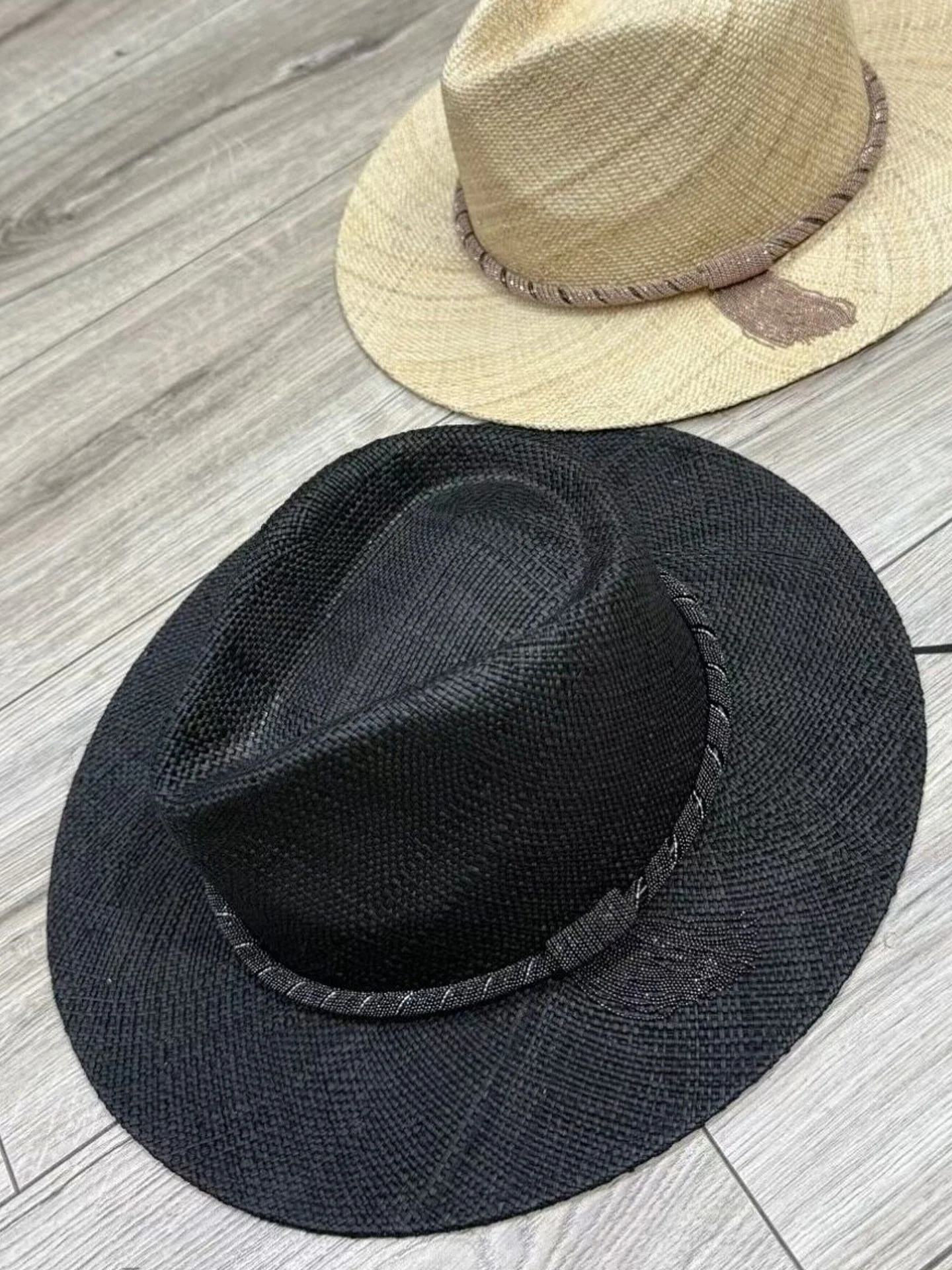 

Beaded Tassel Jazz Hat, Straw Hat, Outdoor Sunshade Hat, Fashionable And Versatile Beach Hat For Women.