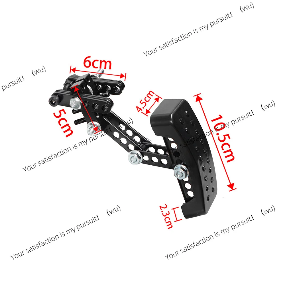 

Brake and accelerator pedal extender Adjustable accelerator brake pedal for short drivers