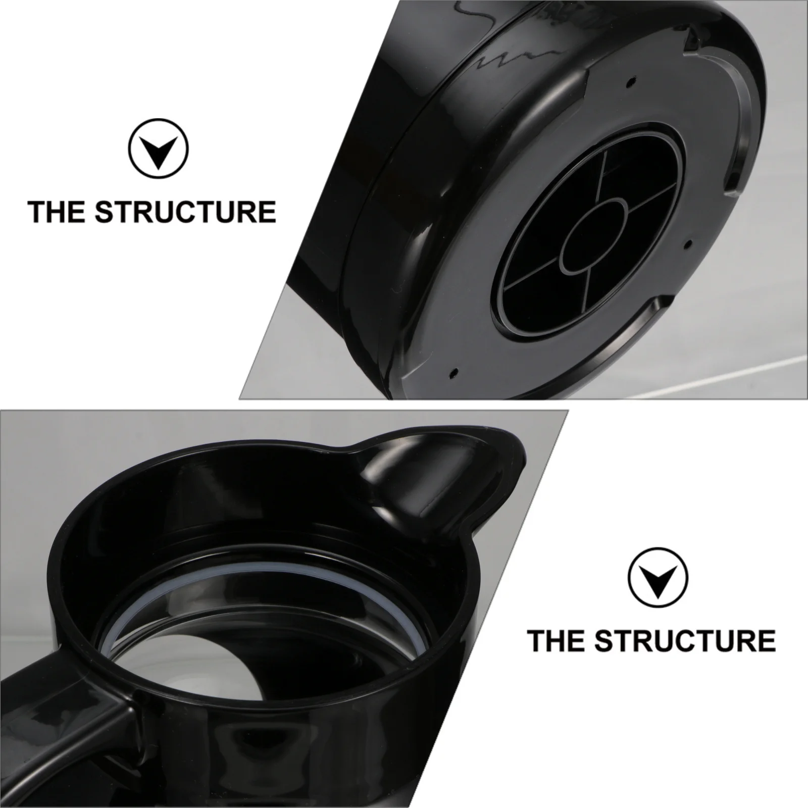 

1Pcs Transparent Water Jug Glass Kettle with Ergonomic Handle Large Capacity for Iced Tea Coffee Storage Dishwasher Safe Smooth