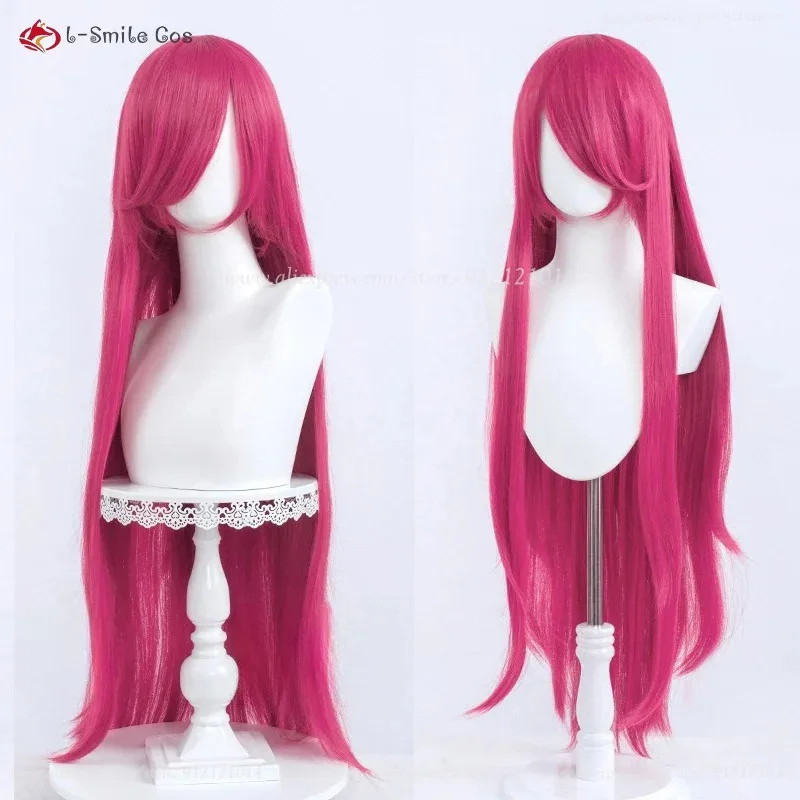 

Аниме Hojo Sophy Косплей Парик 100 см Длинные Розовые Парики Унисекс Термостойкие Синтетические Волосы Женские Костюмы Парик + Кепка Для Парика