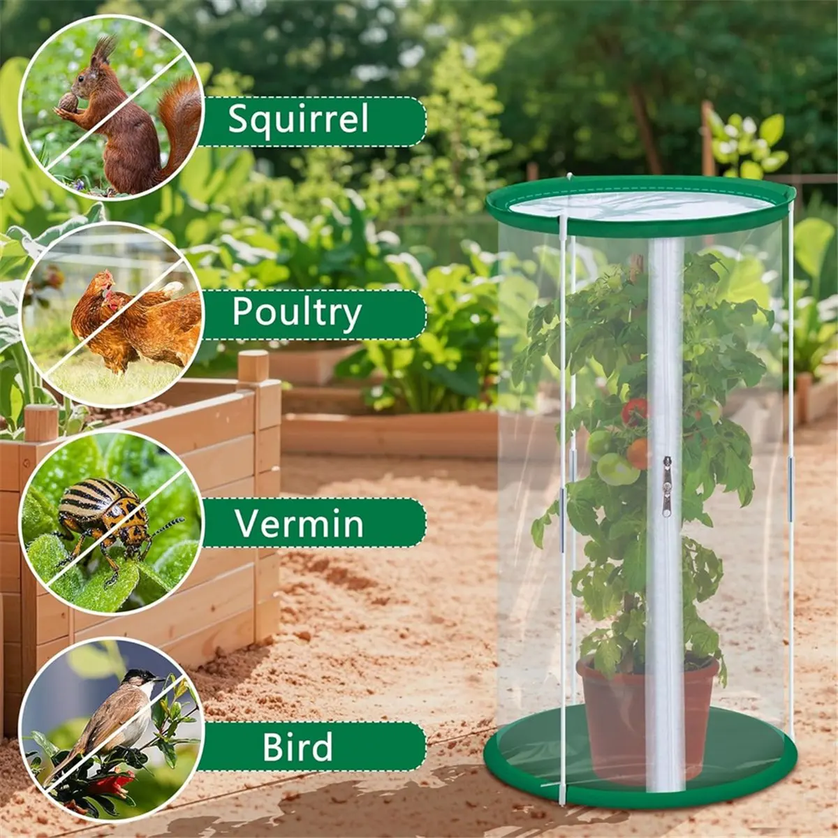 

AT16 2 шт. мини-оплица из ПВХ, 23,6 х 11,8 дюйма, прозрачная мини-опличная крышка для цветочных растений, портативная защита для растений