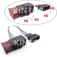 Juego de 6 pines para coche, piezas de enchufe de repuesto macho y hembra, 6-929264-2, 6-929265-2, enchufe de cableado de Pedal de acelerador electrónico, 1 Juego