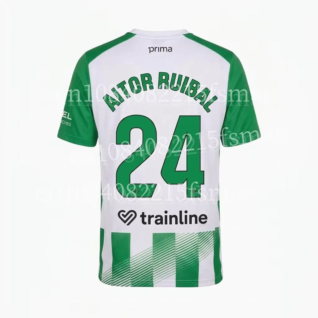 Fußballtrikot Betis Saison 26-27, Antony # 7 Jersey T-Shirt, Herren Sommer-Trainings-Shirt, atmungsaktiv, schnelltrocknend – Detail 6