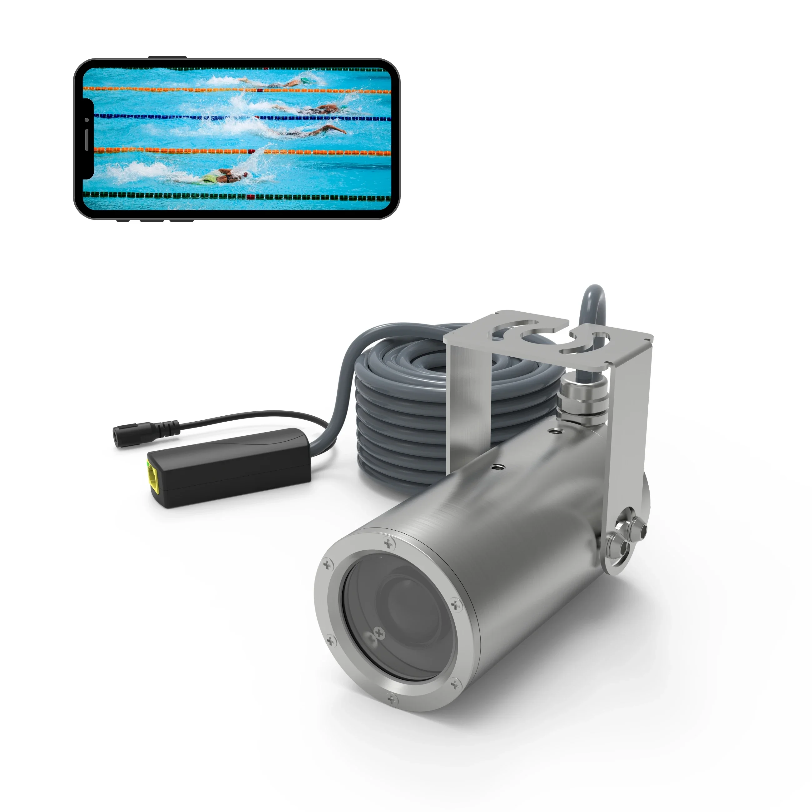 IP68 Underwater Aquaculture Research Underwater Camera HD Swimming Pool Camera Industrial