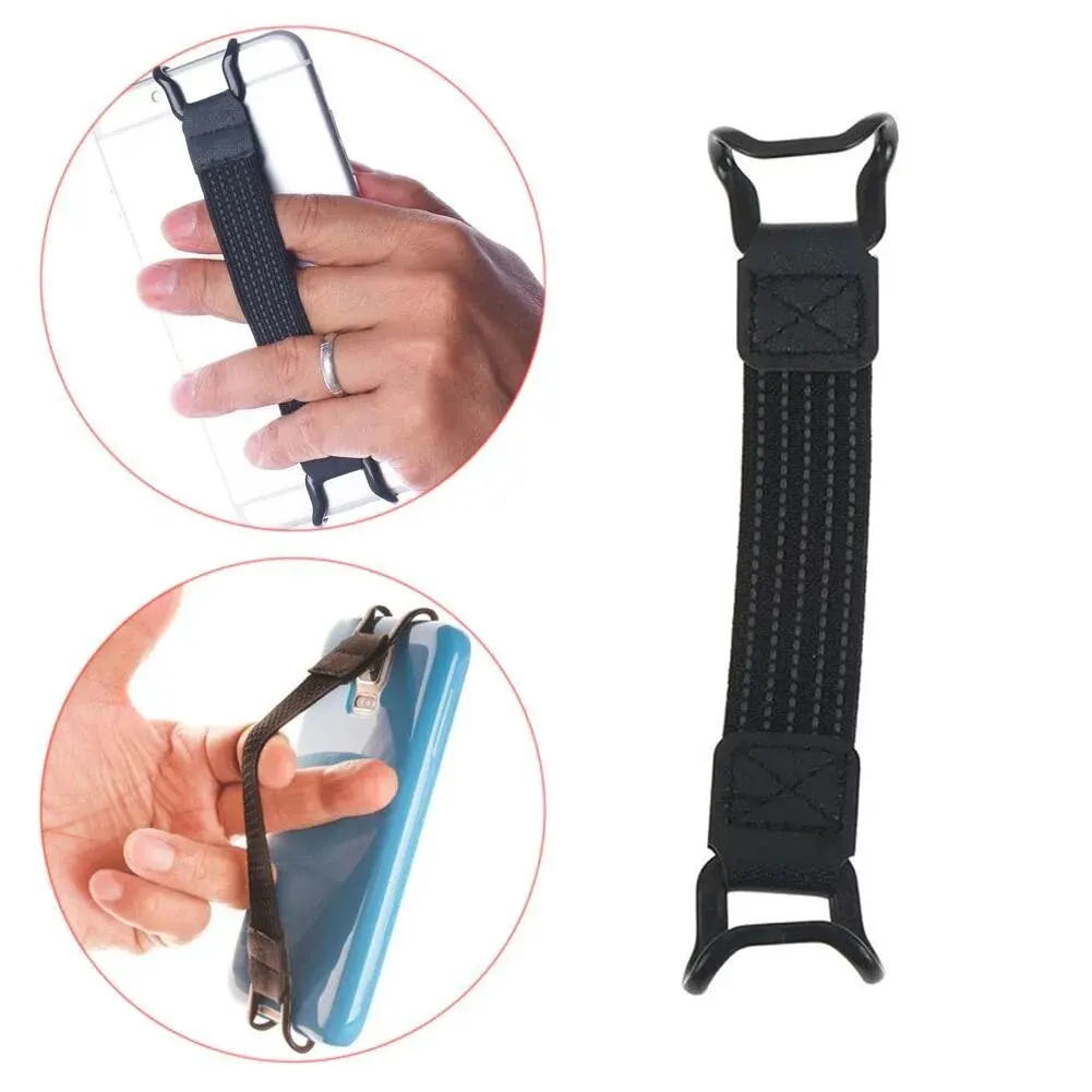 

Mobile Phone Holder Wrist Band Anti-drop Phone Strap Band Holder One-handed Operate Finger Grip Stretchable Bracket Tablet