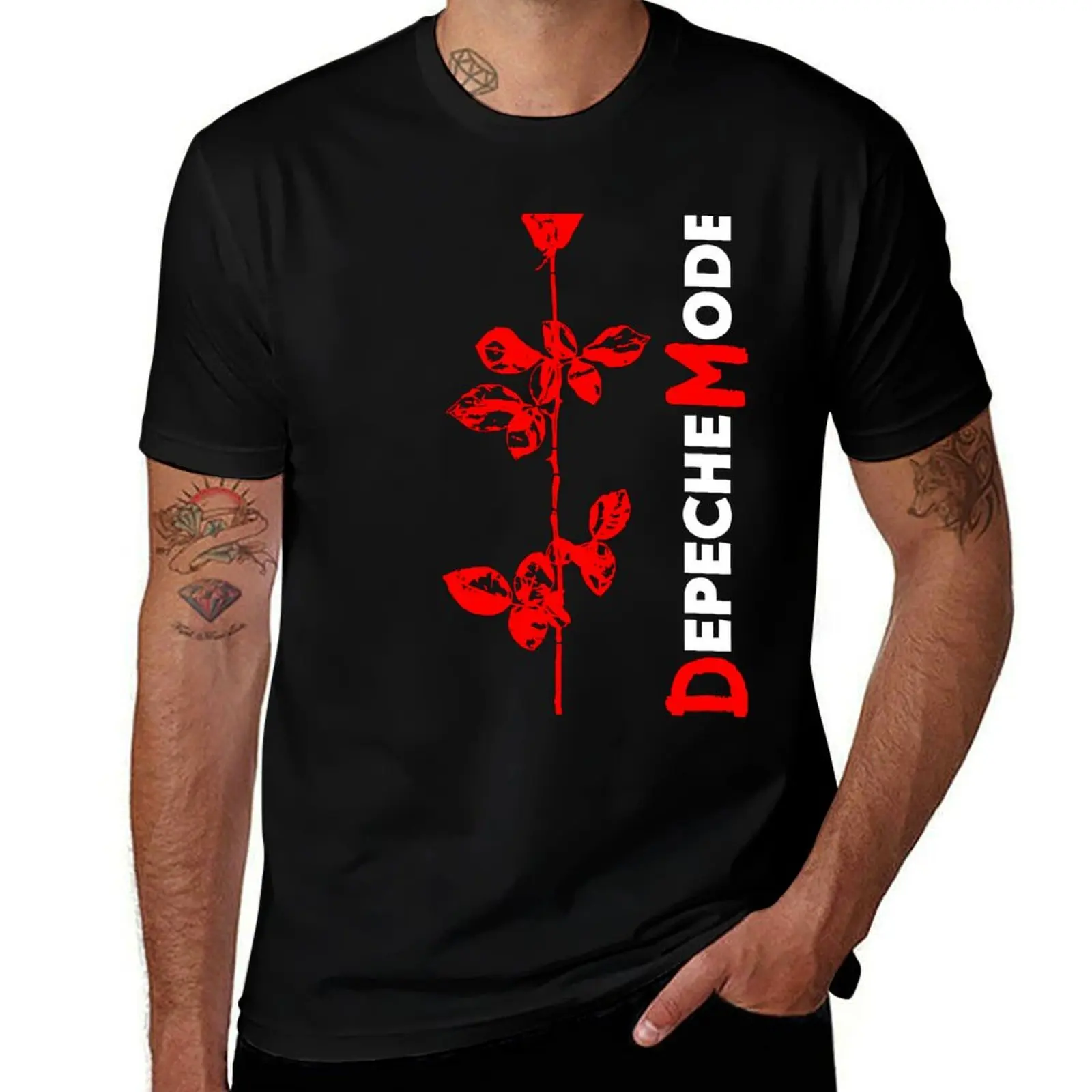 

Футболка Depeche Mode Collection 61, хлопковая футболка, мужская футболка с рисунком из 100%