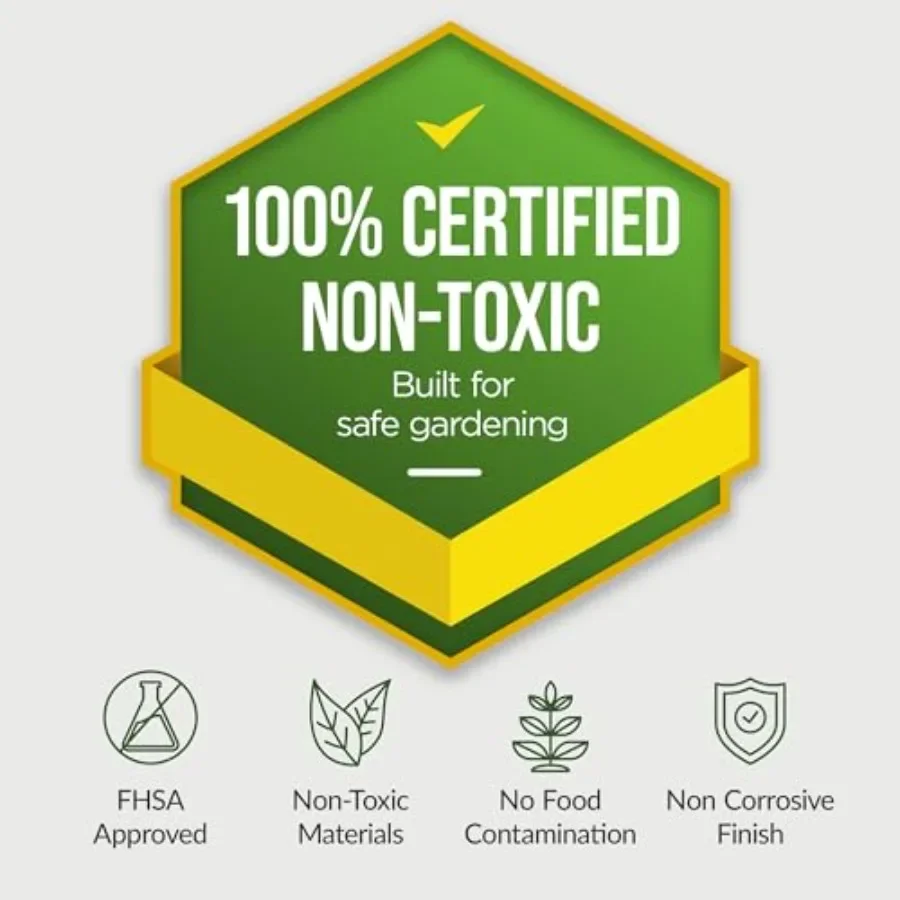 x2ft Outdoor Metal Raised Garden Bed, Deep Root Box Planter for Vegetables, Flowers, Herbs, 269 Gallon Capacity, 100% Non Toxic