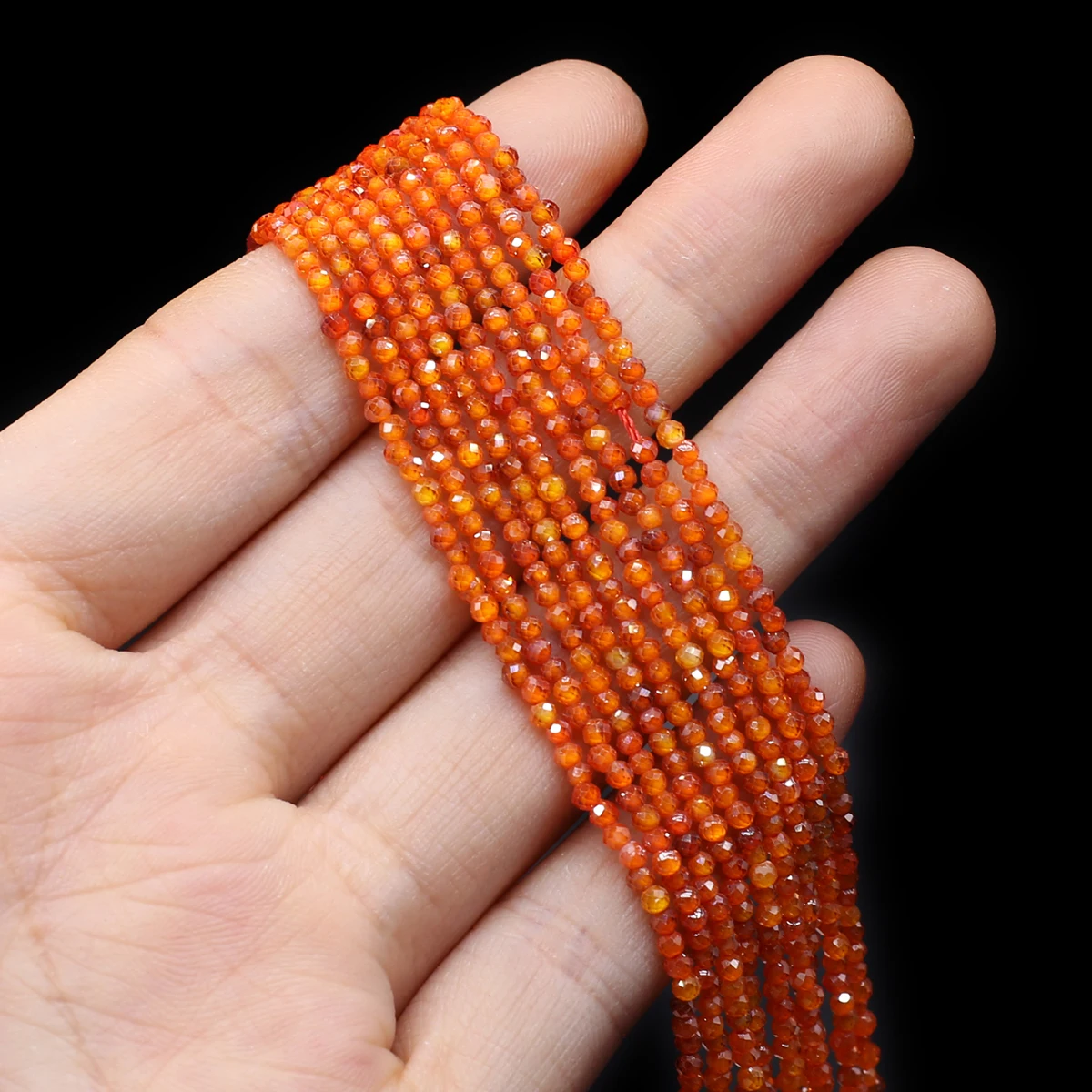 Natural Stone Beaded Faceted Zircon Gemstone Loosely Isolated Loose Beads for Jewelry Making DIY Necklace Bracelet Accessories