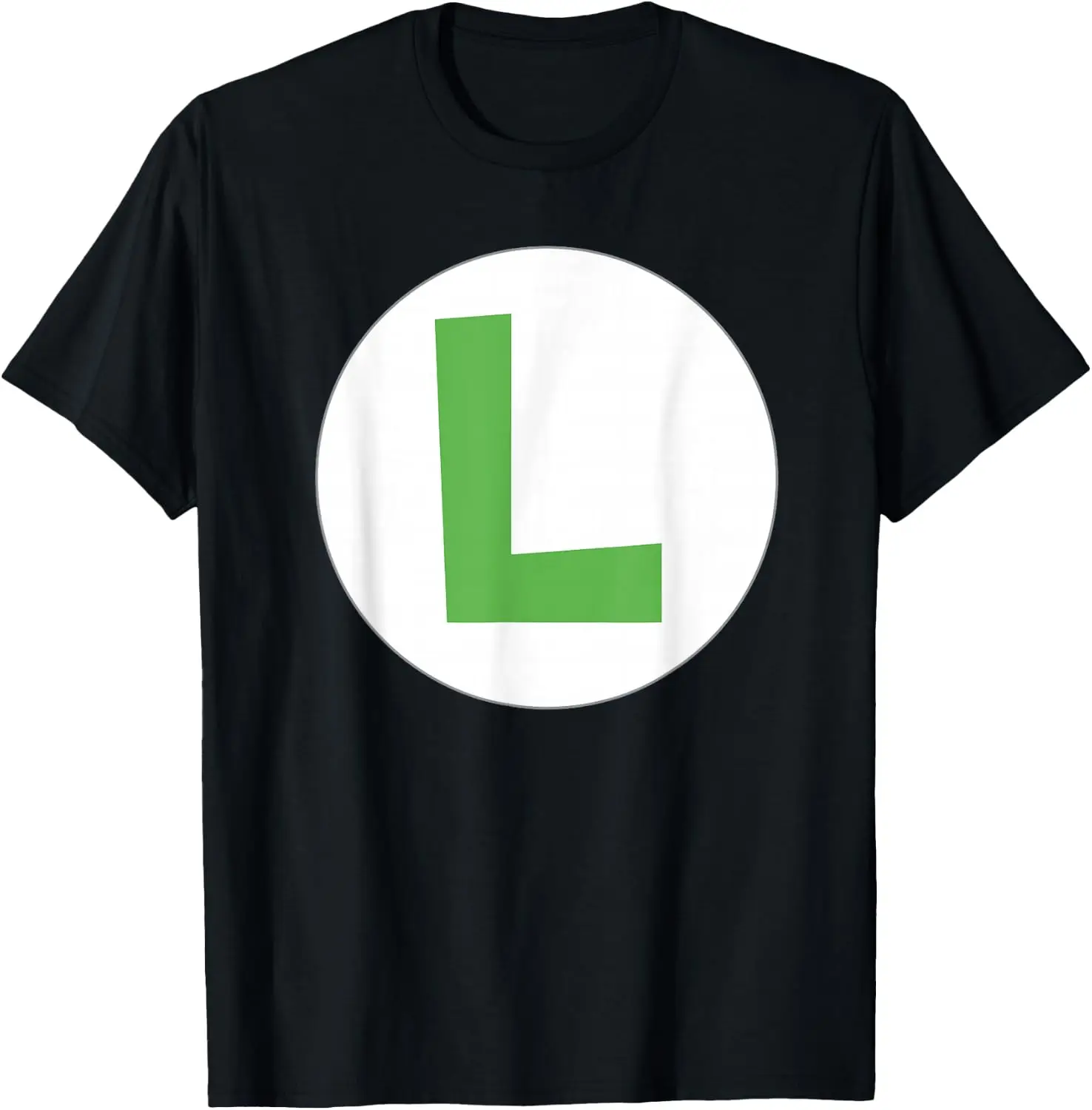 Halloween Classic Luigi Icon Costume T-Shirt Premium heavyweight pure cotton—stylish, versatile, and unisex; a perfect Christmas gift suitable for year-round wear.