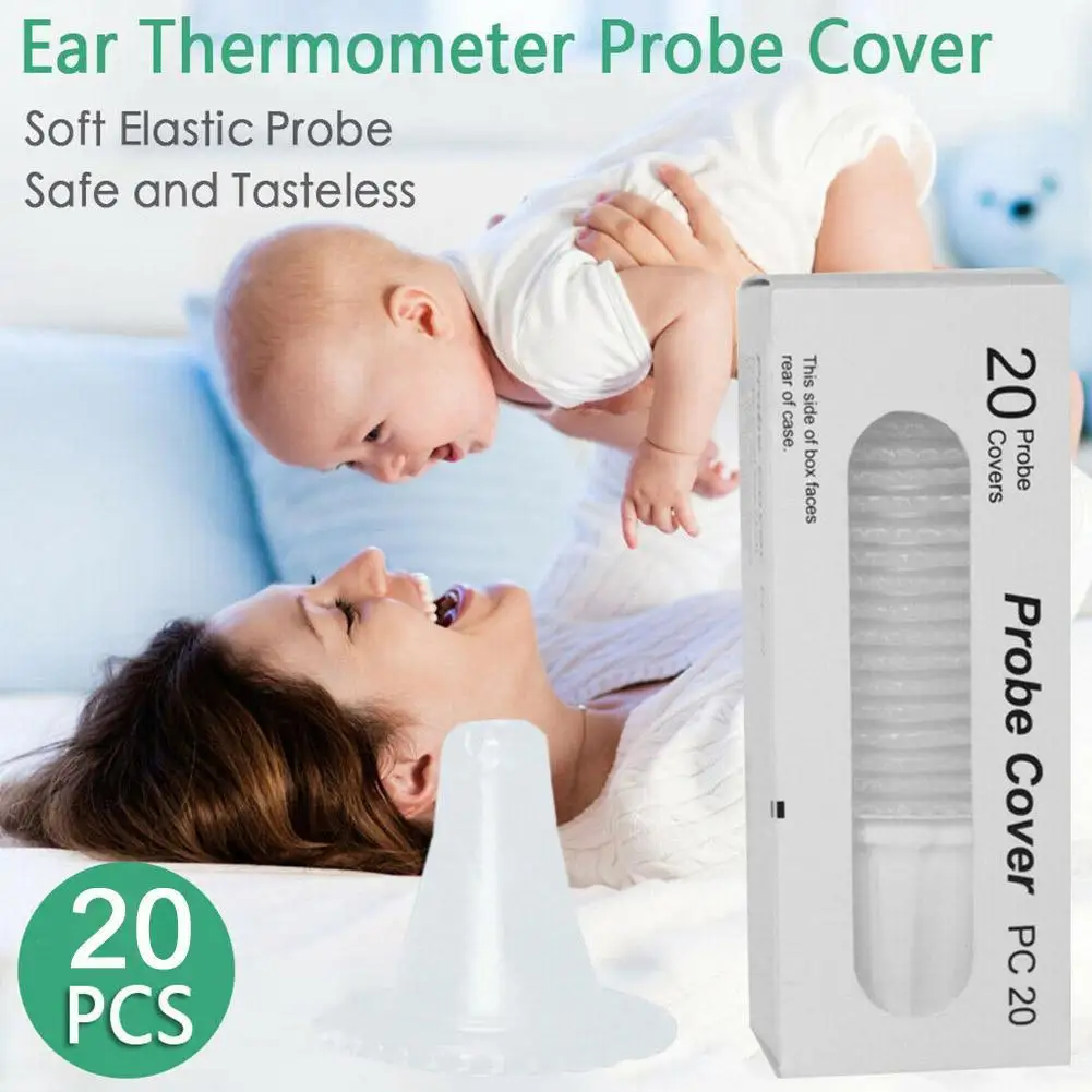 NEW 20PCS Ear Thermometer Cover Replacement Lens Filter Probe Cover for Braun Thermo High Quality Ear Thermometers