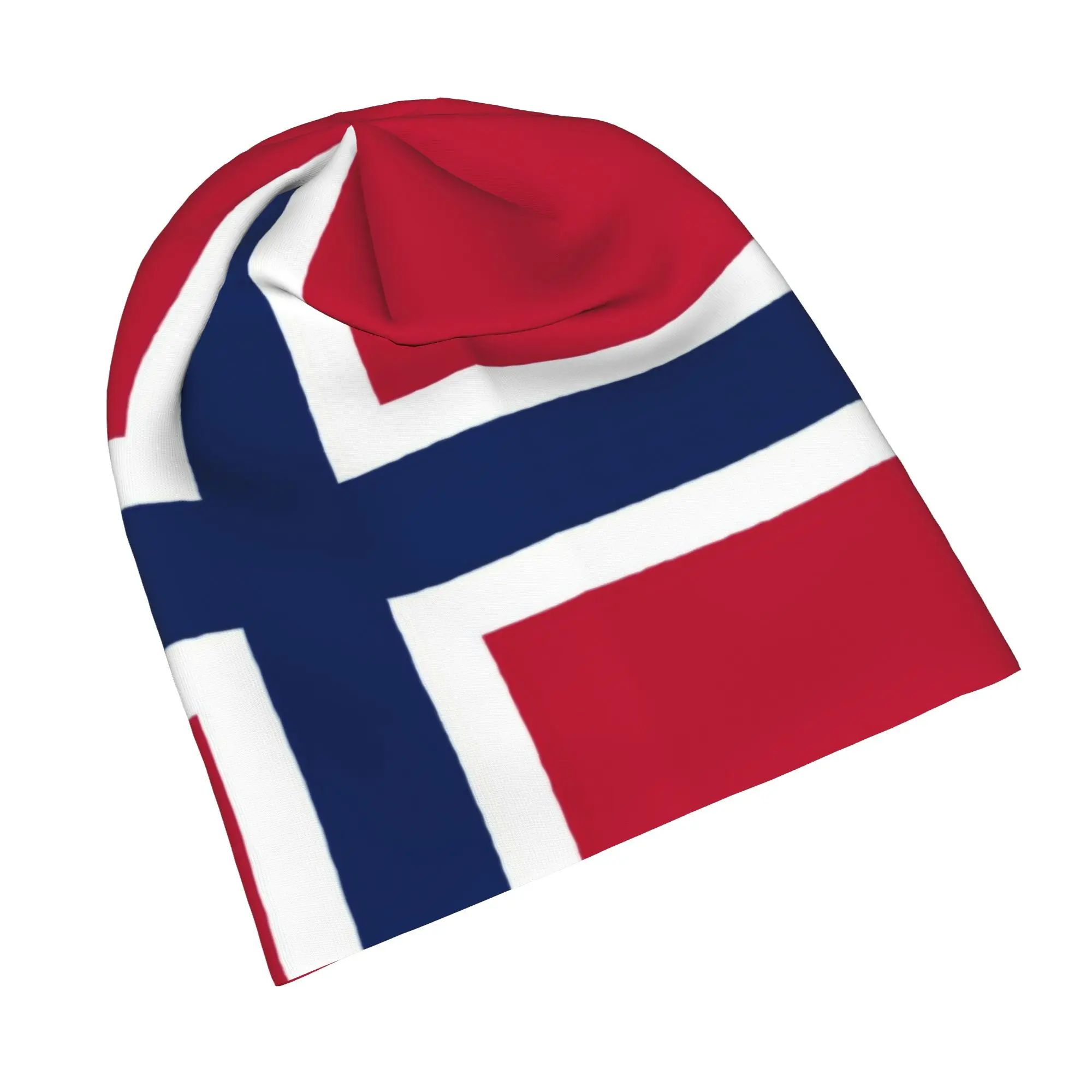 Norway Flag Skullies Beanies Hats  Casual Unisex Ski Cap Warm Head Wrap Bonnet Hats