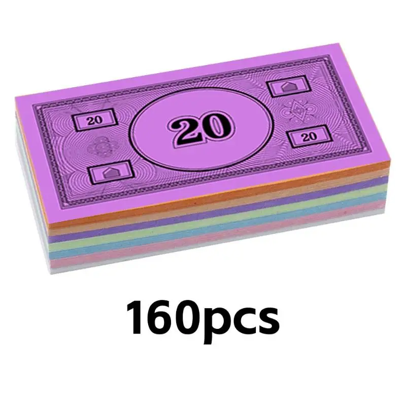 160Pcs Of Fun Play Money In Various Denominations And Colors—Perfect For Educational Games And Improving Financial