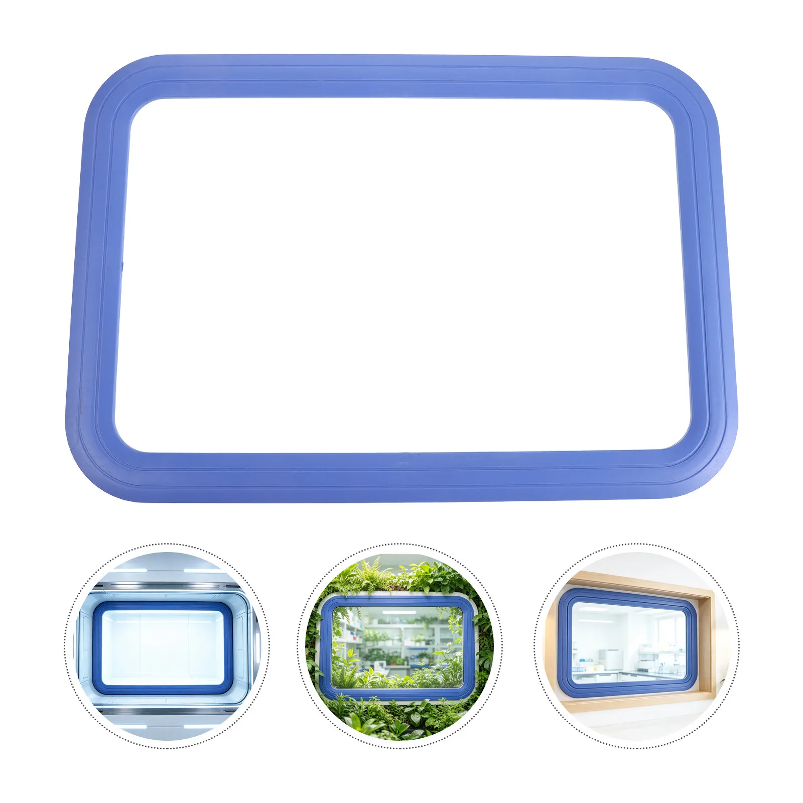 Fume Hood Cabinet Window Frame Lab Hood Sash Component Rectangle Sash Insert Inspection Repair 18.90x12.99x1.50in Retrofit