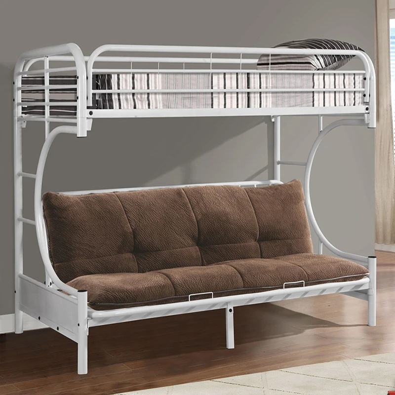 Folding sofa, double decker bed, adult child mother bed, iron bed, top and bottom bunk, iron frame bed