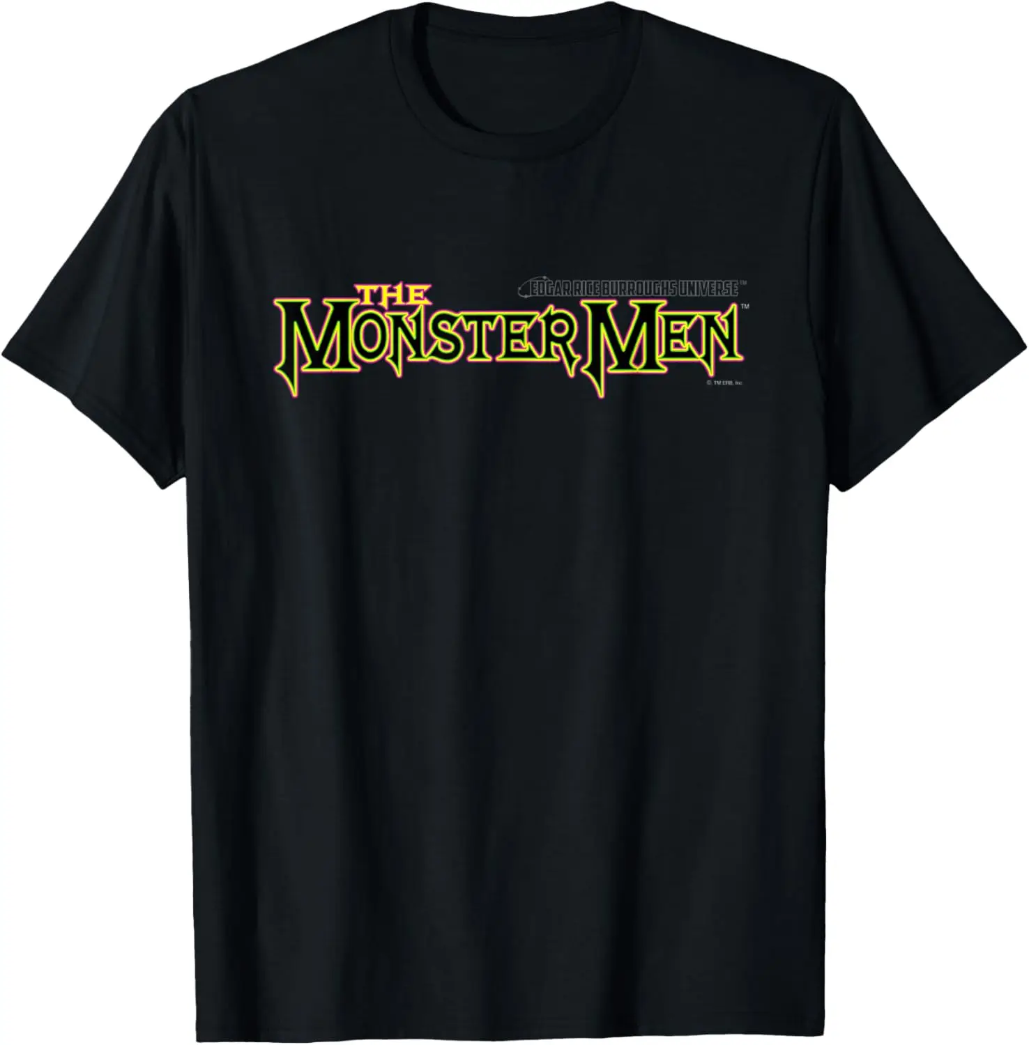 T-shirt nera con logo The Monster Men