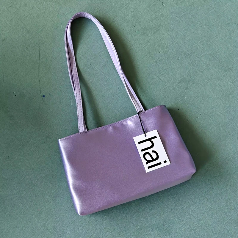 Luxus Umhängetaschen Seide frauen Handtasche Platz Unterarm Tasche Ins Berühmte Marke Pendler Tasche Kontrast Farbe Macaron Totes