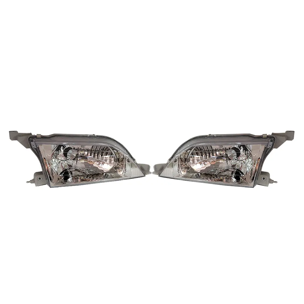 A Pair  Car Headlights Crystal Headlights For Toyota VISTA SV40 SV41 1996 to 2000