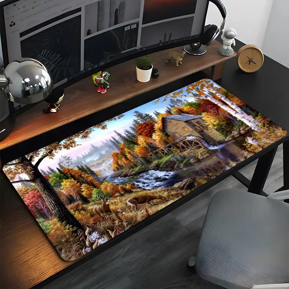 

Deer Hunting Camo Mouse Pad High Quality Natural Rubber Mouse Pad The Most Professional Washable Laptop Mouse Pad