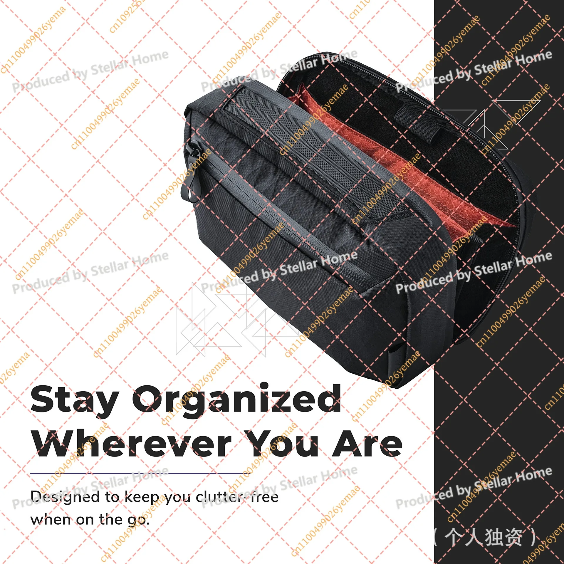 New Waterproof Nylon Functional Wind Storage Bag, Multi-functional Large-capacity Men's Portable Tote Bag