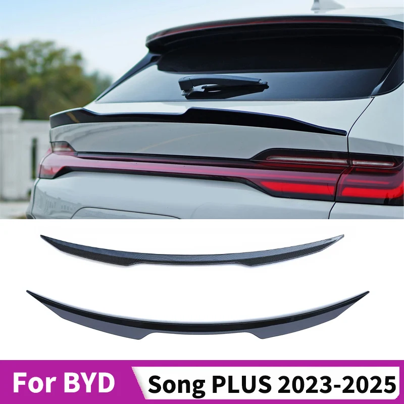 

Rear Trunk Spoiler for BYD Song Plus 2023 2024 2025 Car DC Style Tail Fin Kits Lip Accessories Guard Board External Decoration